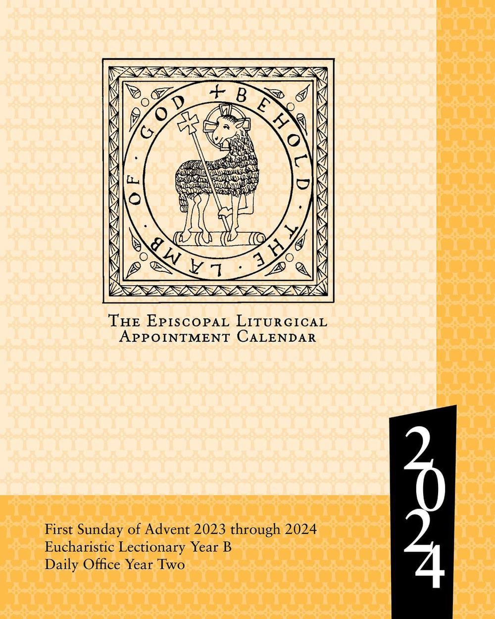 Church Publishing 2024 Episcopal Liturgical Appointment Calendar by Church Publishing - ISBN: 9781640656154