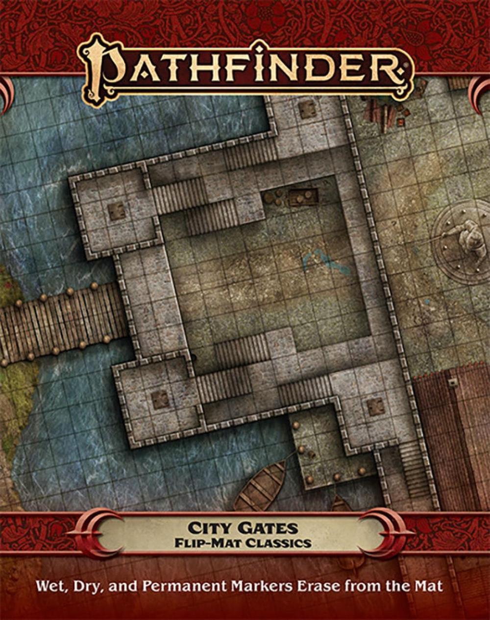 Pathfinder Flip-Mat Classics: City Gates, 9781640781863