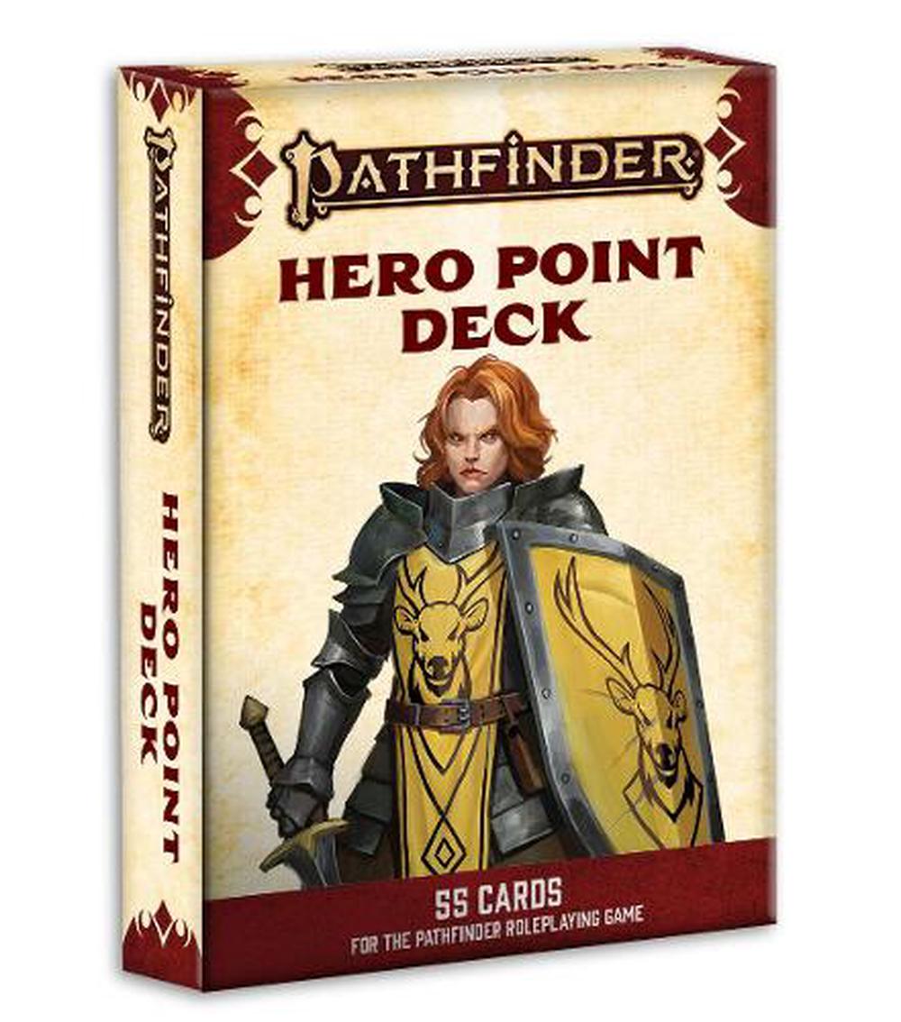 Pathfinder Hero Point Deck (P2), 9781640783065