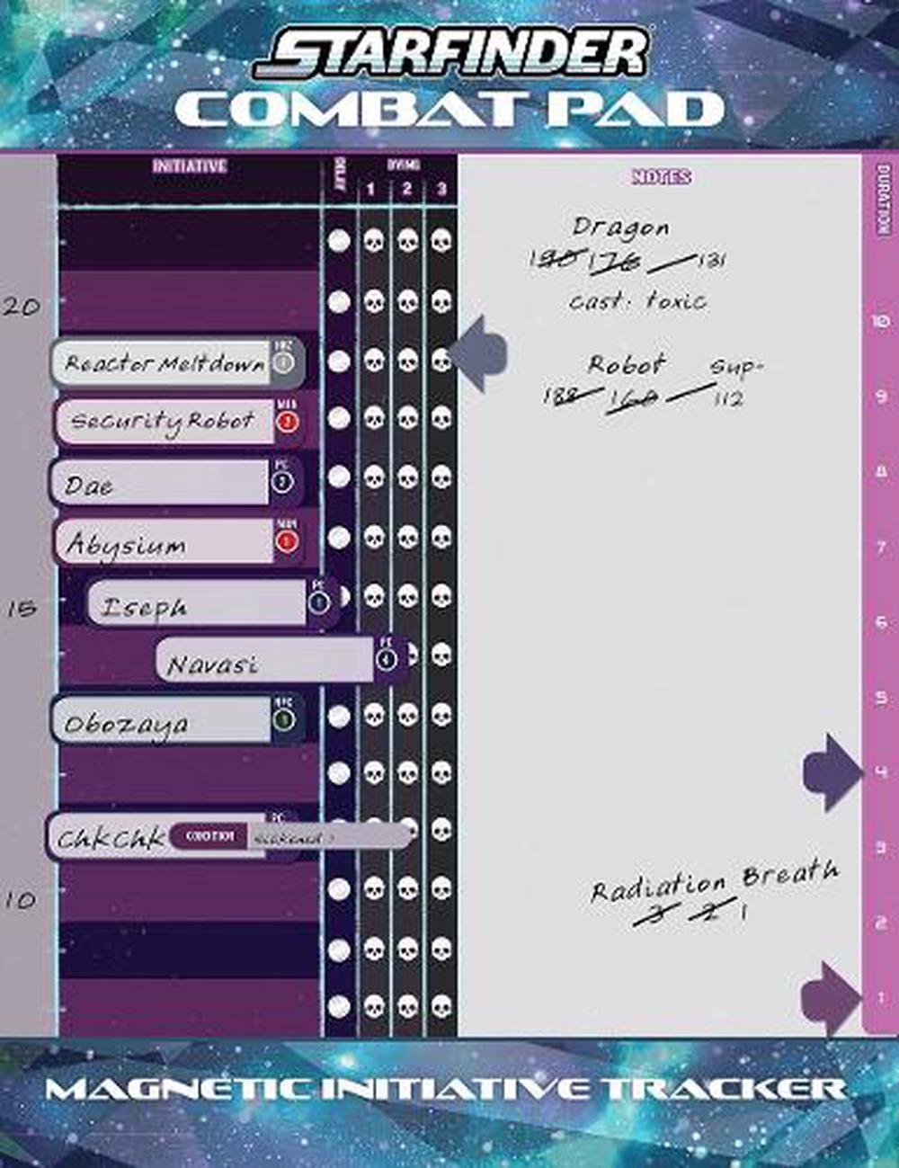 Starfinder Combat Pad (S2), 9781640786899