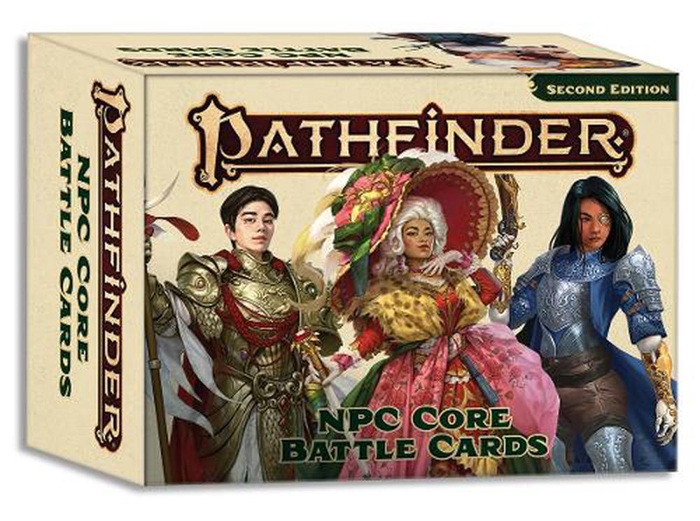 Pathfinder NPC Core Battle Cards (P2), 9781640787070