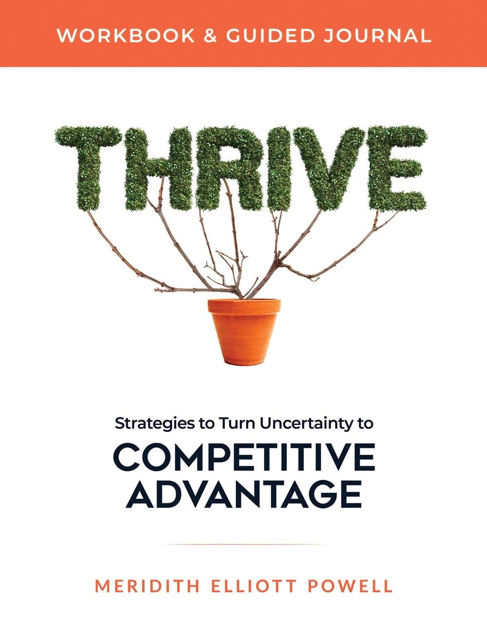 Thrive Workbook & Guided Journal by Meridith Elliott Powell, MBA, CSP - ISBN: 9781640954373