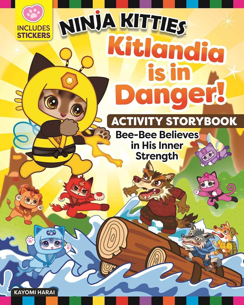 Ninja Kitties Kitlandia is in Danger! Activity Storybook by Kayomi Harai - ISBN: 9781641241236