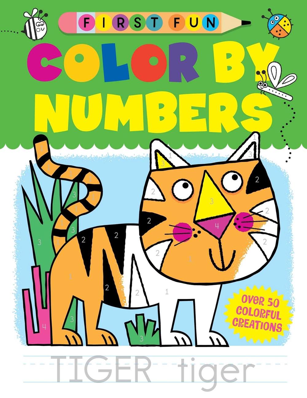 First Fun: Color by Numbers by Edward Miller - ISBN: 9781641241564