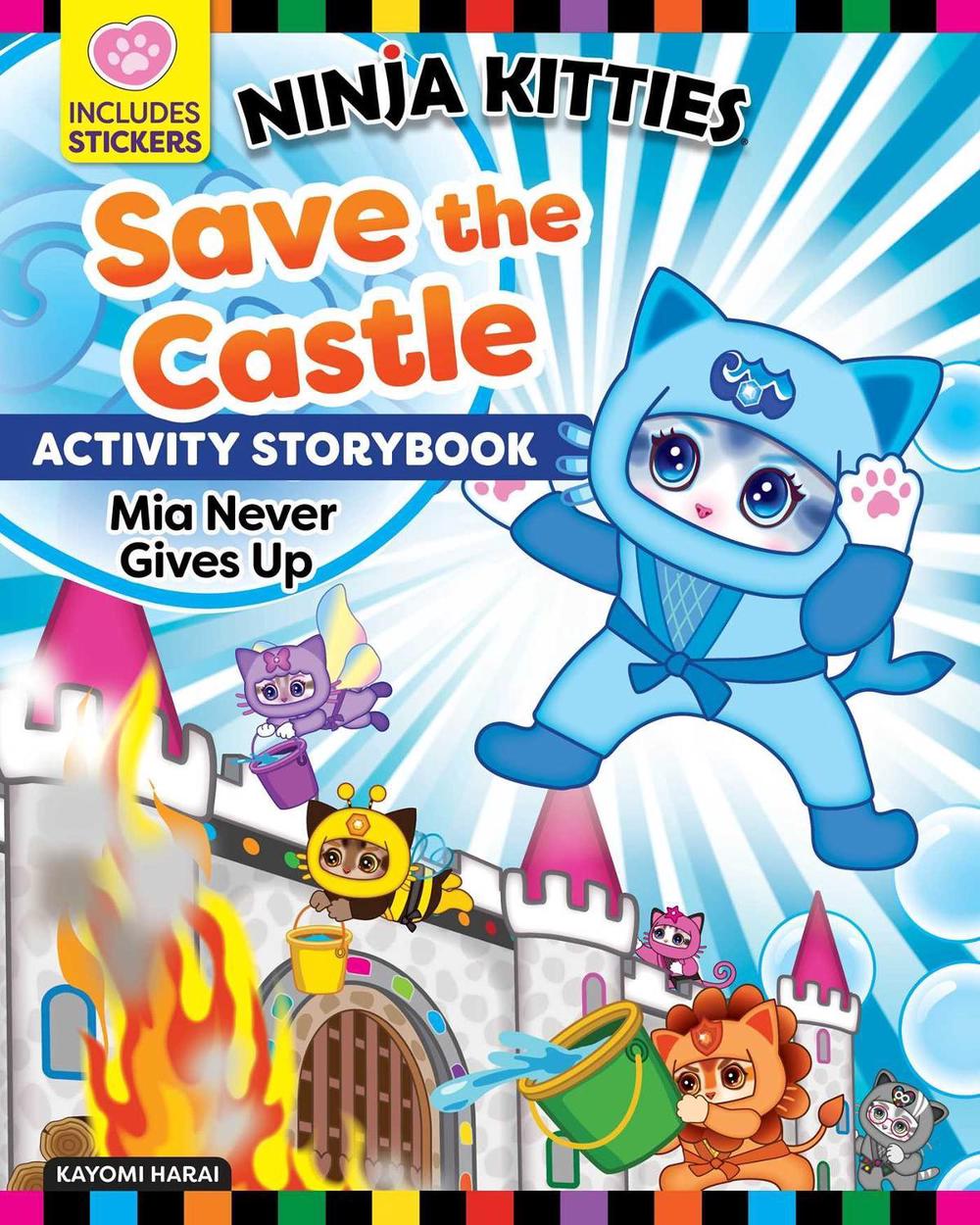 Ninja Kitties Save the Castle Activity Storybook by Kayomi Harai - ISBN: 9781641241694