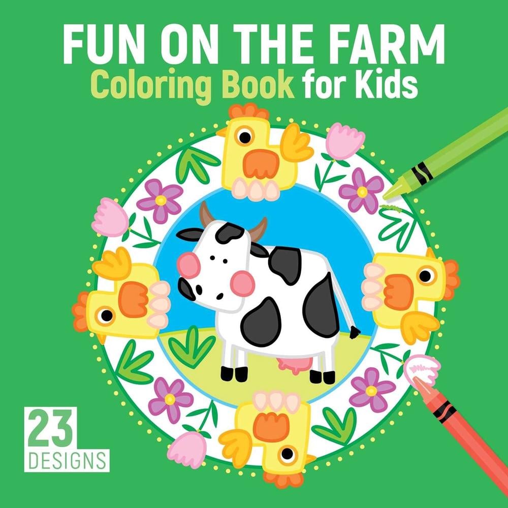 Fun on the Farm Coloring Book for Kids by Clorophyl Editions - ISBN: 9781641241816