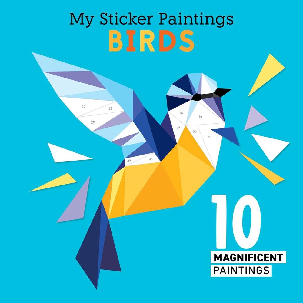 My Sticker Paintings: Birds by Clorophyl Editions - ISBN: 9781641241854