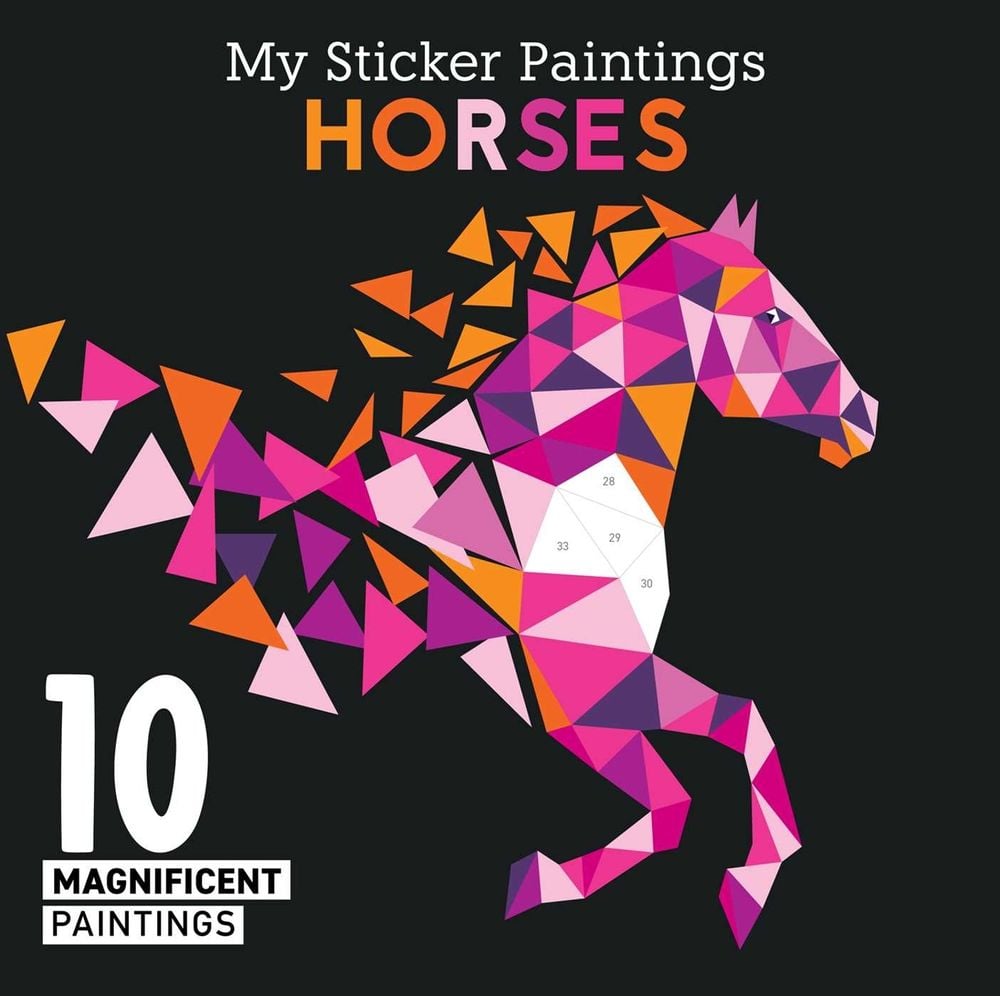My Sticker Paintings: Horses by Clorophyl Editions - ISBN: 9781641241878