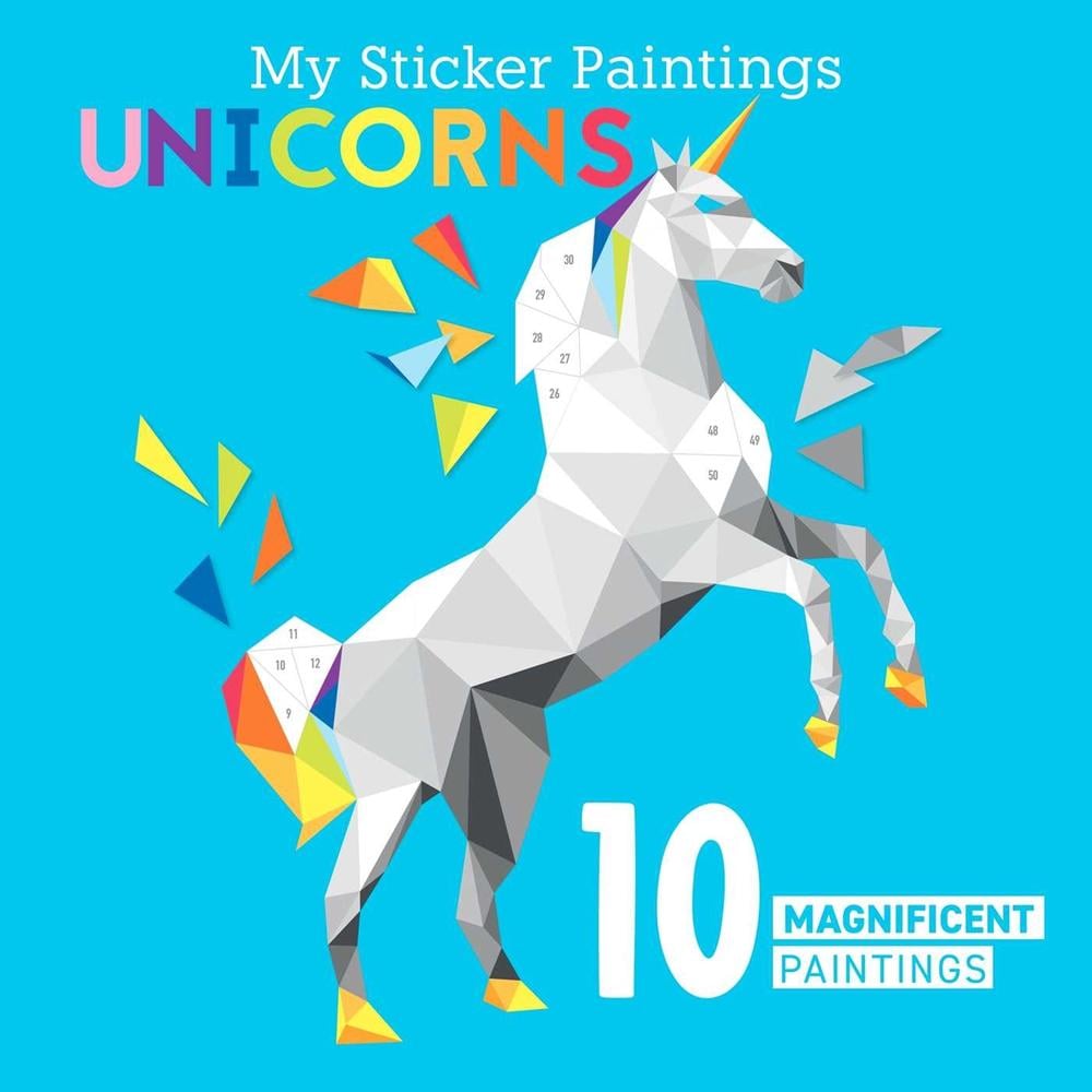 My Sticker Paintings: Unicorns by Clorophyl Editions - ISBN: 9781641241885