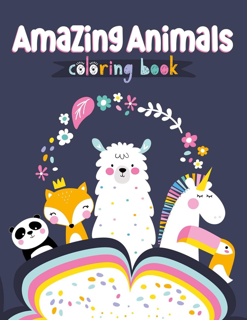 Amazing Animals Coloring Book by Clorophyl Editions - ISBN: 9781641241915