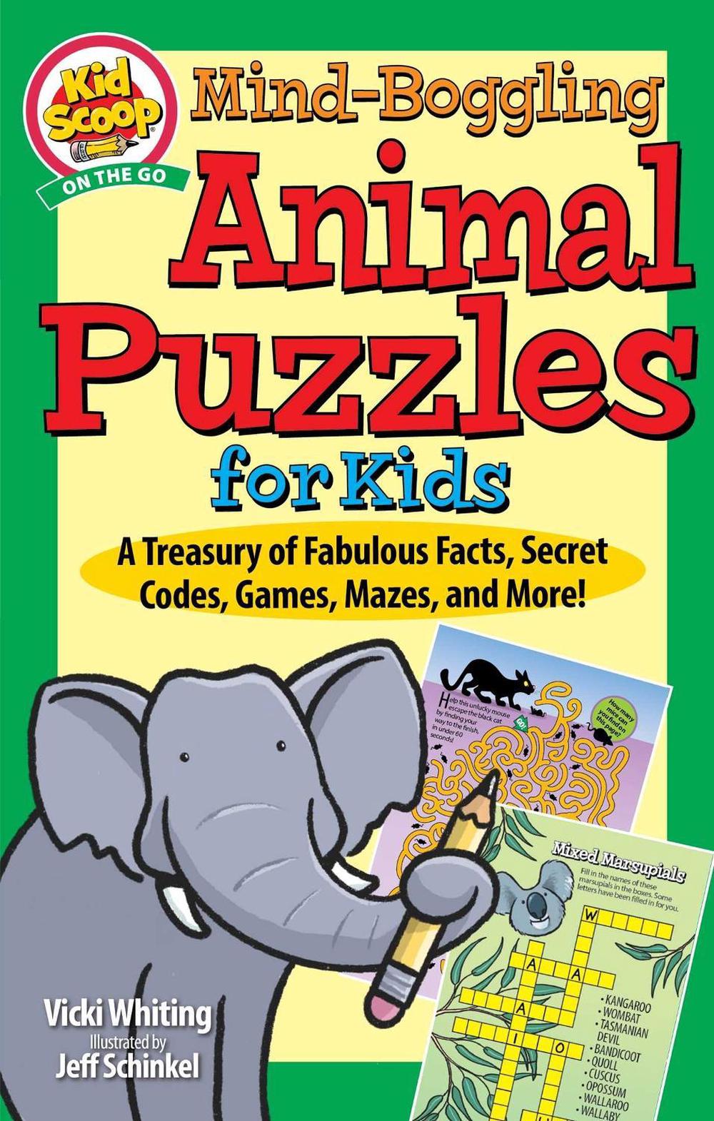 Mind-Boggling Animal Puzzles for Kids by Vicki Whiting - ISBN: 9781641242417