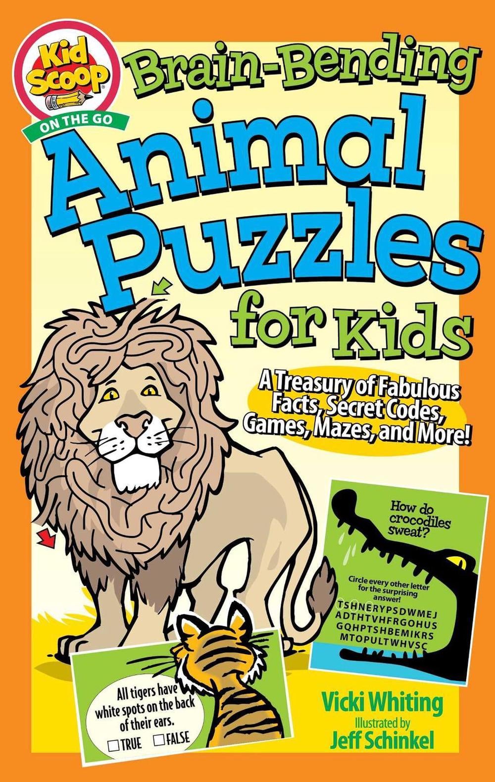 Brain Bending Animal Puzzles for Kids by Vicki Whiting - ISBN: 9781641242424
