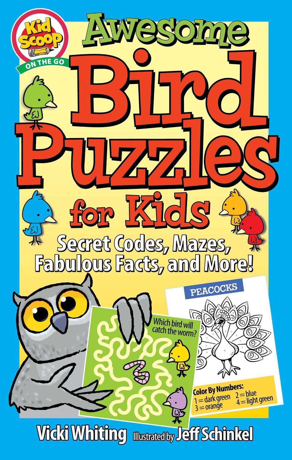 Awesome Bird Puzzles for Kids by Vicki Whiting - ISBN: 9781641242455
