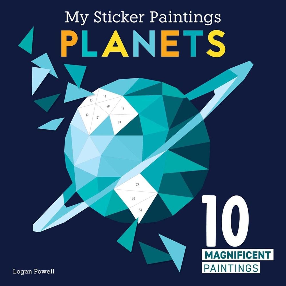 My Sticker Paintings: Planets by Logan Powell - ISBN: 9781641243230