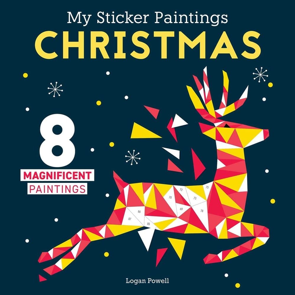 My Sticker Paintings: Christmas by Logan Powell - ISBN: 9781641243254