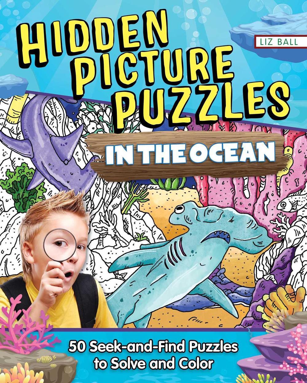 Hidden Picture Puzzles in the Ocean by Liz Ball - ISBN: 9781641243872