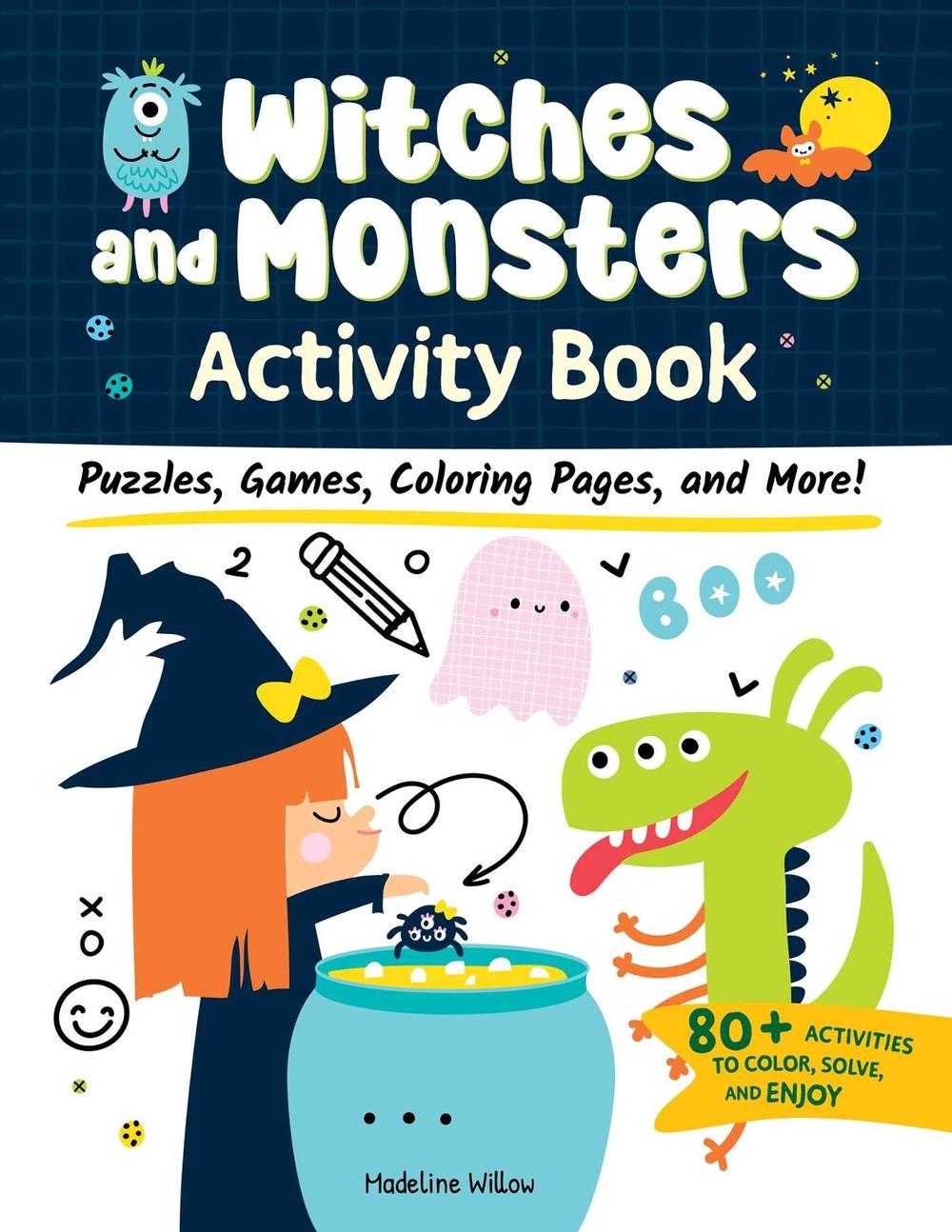 Witches and Monsters Activity Book by Madeline Willow - ISBN: 9781641243971