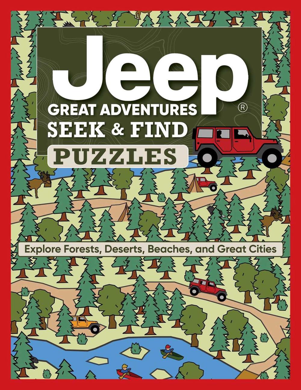 Jeep® Great Adventures Seek & Find Puzzles by Editors of Happy Fox Books - ISBN: 9781641244695