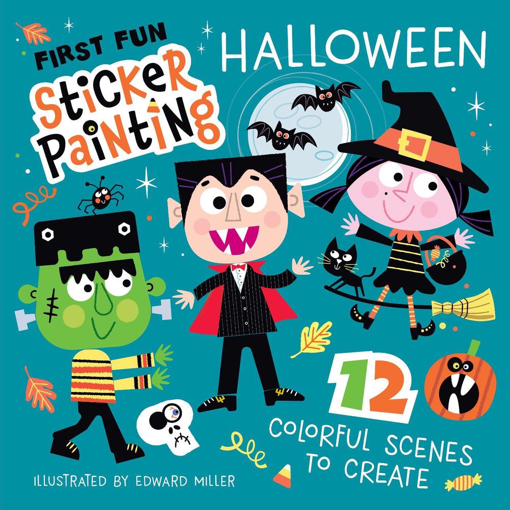First Fun Sticker Painting: Halloween by Edward Miller - ISBN: 9781641245029