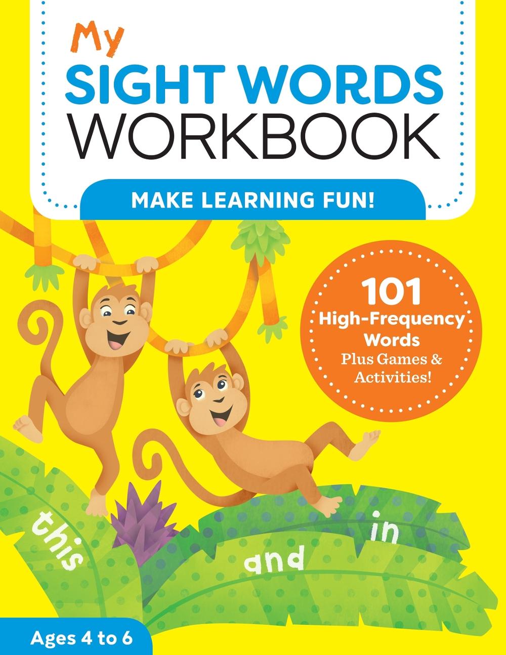 My Sight Words Workbook by Lautin Brainard - ISBN: 9781641525862