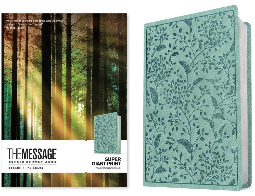 Message Super Giant Print, Teal Berries, The, 9781641585606