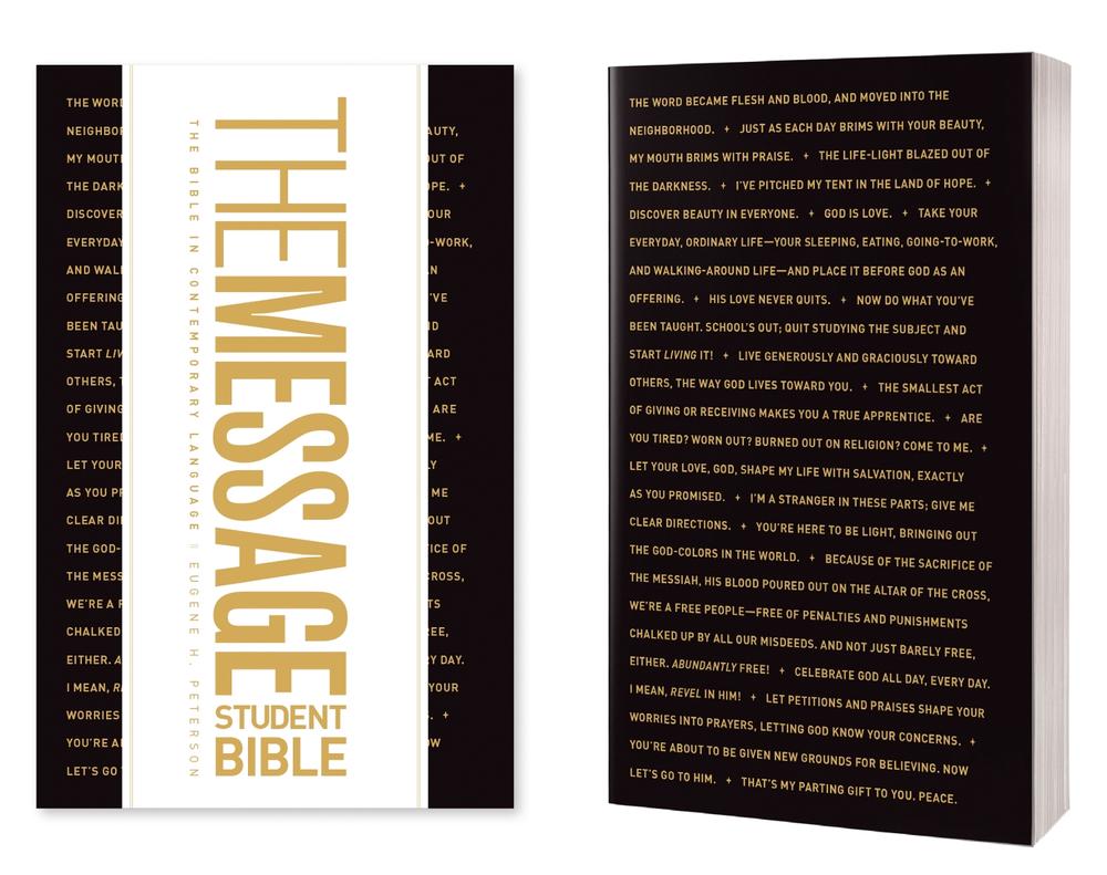 The Message Student Bible (Softcover), 9781641587969