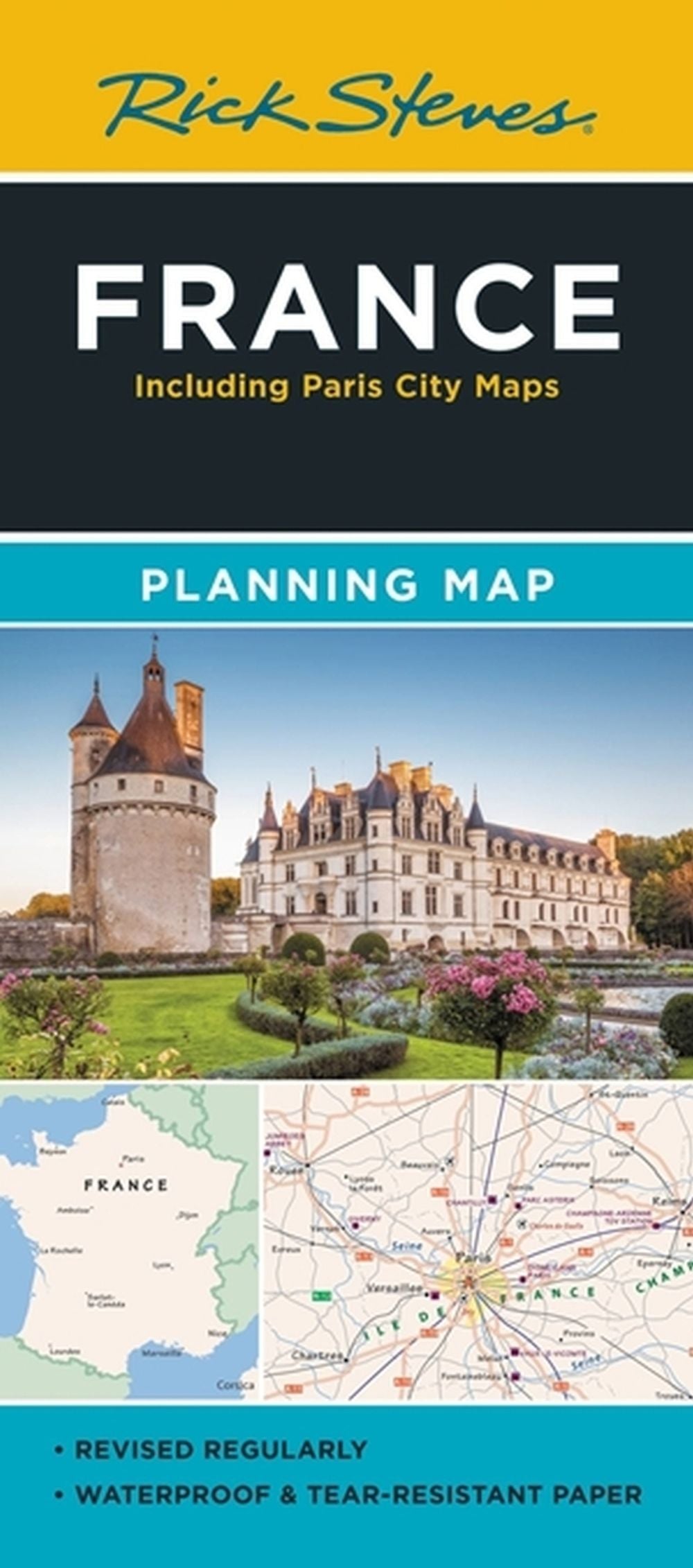 Rick Steves France Planning Map by Rick Steves - ISBN: 9781641715935