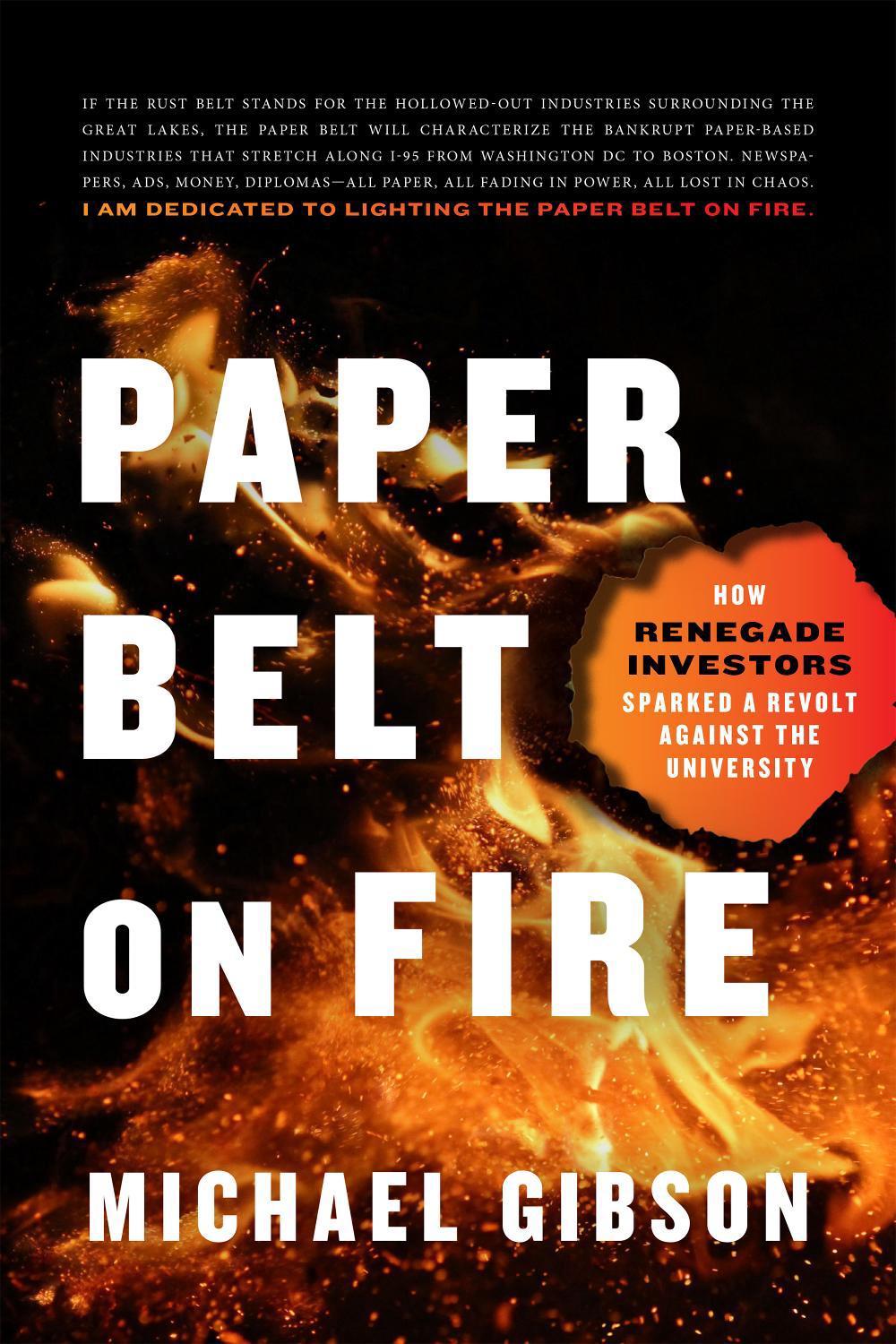 Paper Belt on Fire, 9781641772457
