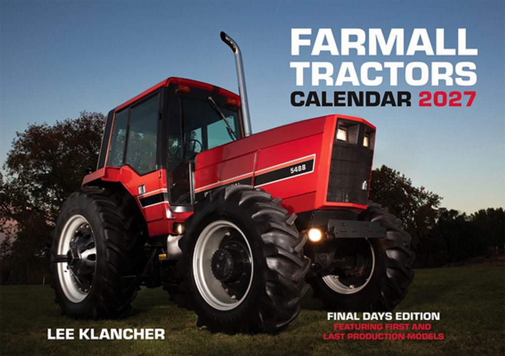 Farmall Tractors Calendar 2027 by Lee Klancher - ISBN: 9781642341997