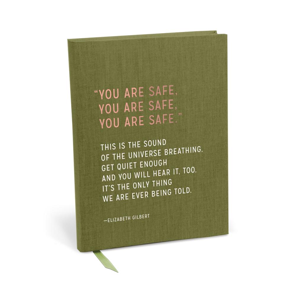Em & Friends, Elizabeth Gilbert Elizabeth Gilbert You Are Safe Journal, 9781642449495