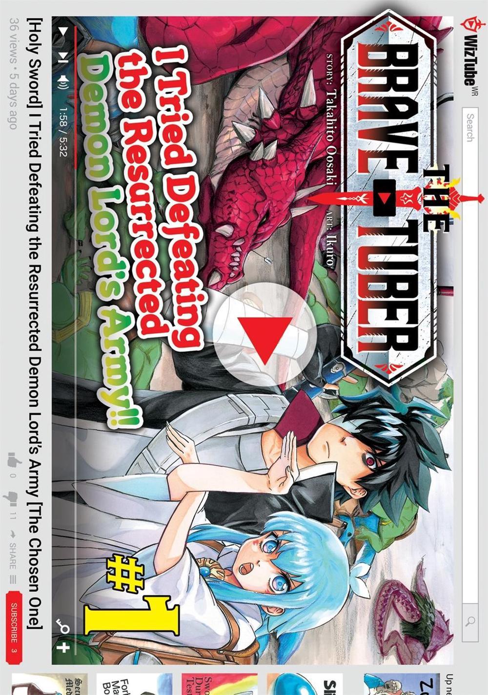 The Brave-Tuber Vol. 1 by Takahito Oosaki - ISBN: 9781642754865