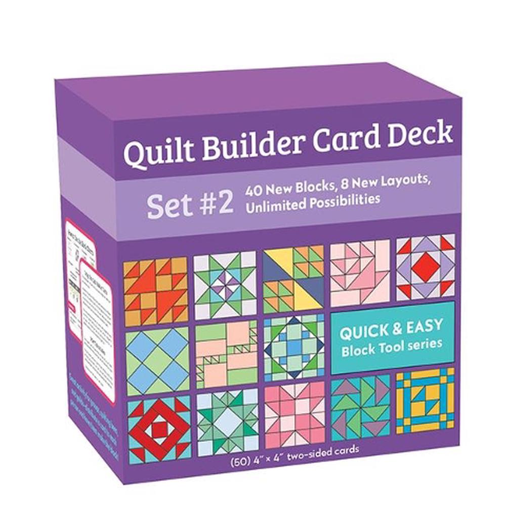 Quilt Builder Card Deck Set #2, 9781644032725