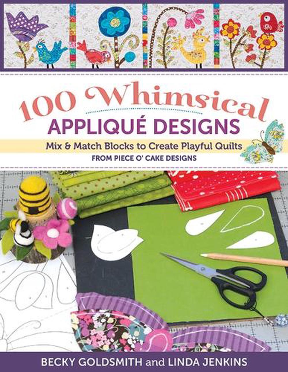 100 Whimsical Applique Designs, 9781644033135