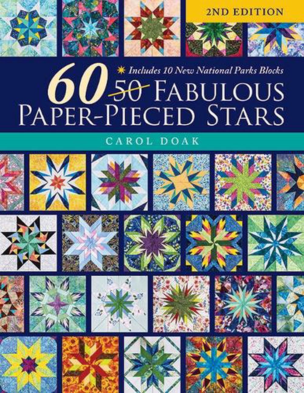 60 Fabulous Paper-Pieced Stars, 2nd Edition, 9781644034026