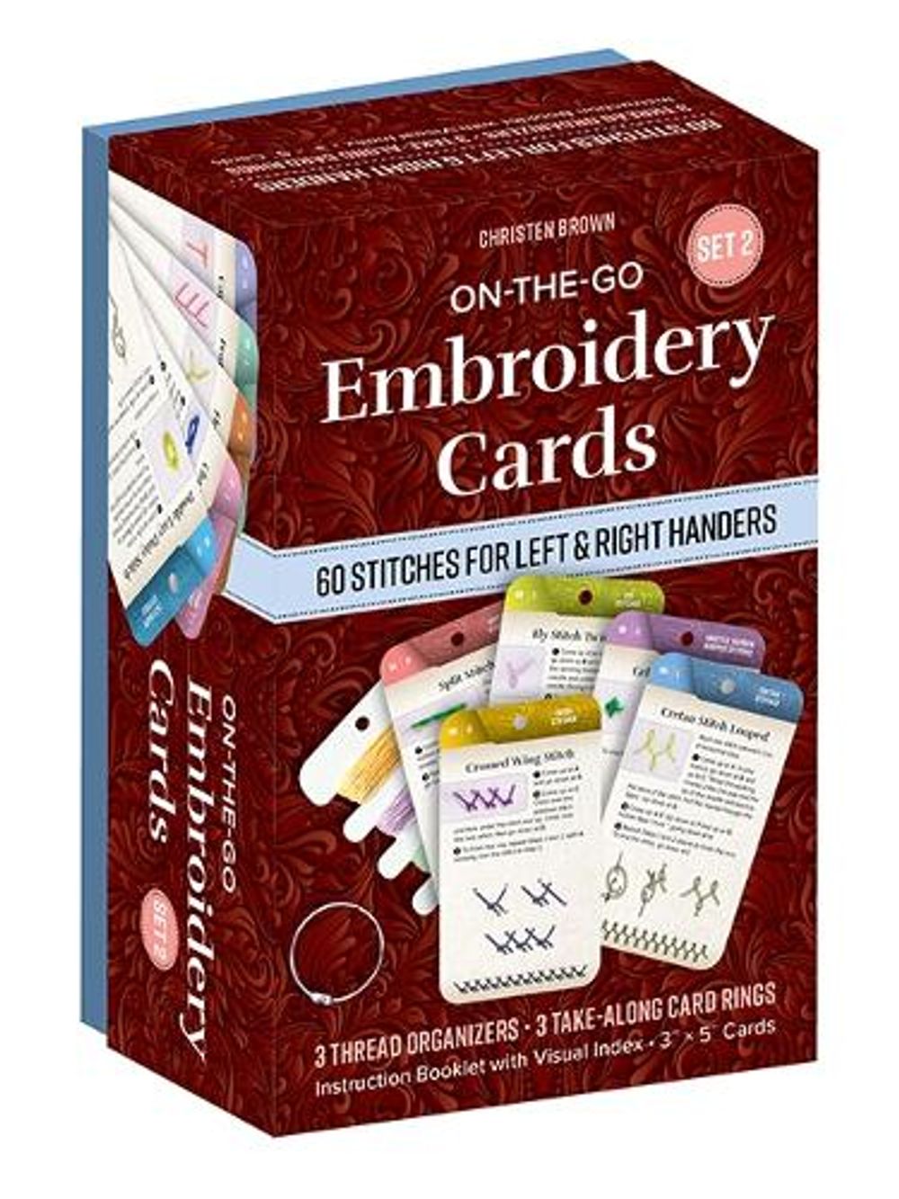 On-the-Go Embroidery Cards Set 2 by Christen Brown - ISBN: 9781644037829