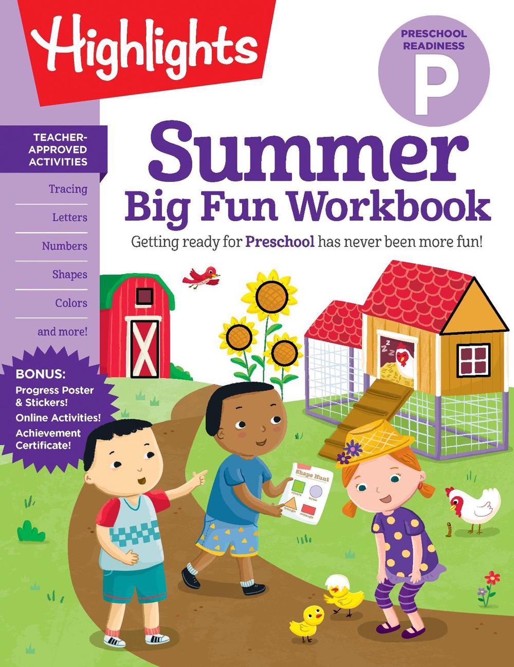 Summer Big Fun Workbook Preschool Readiness by Highlights Learning - ISBN: 9781644723012
