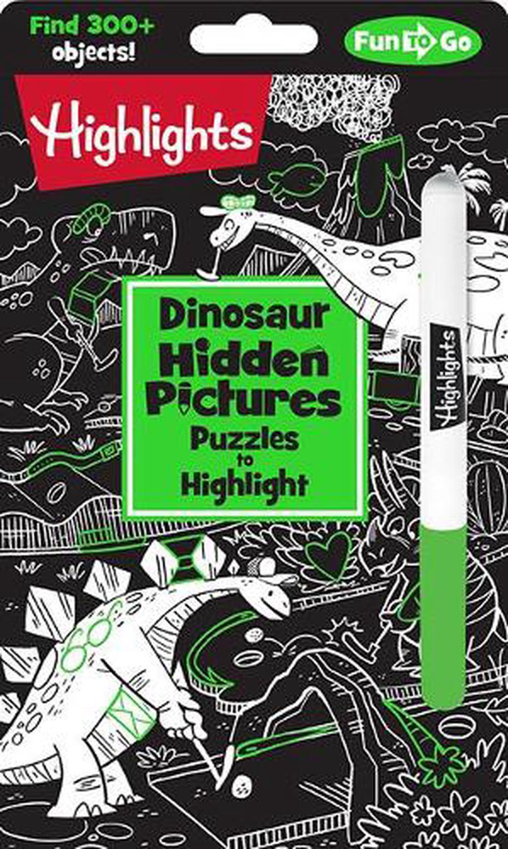 Dinosaur Hidden Pictures Puzzles to Highlight, 9781644723357