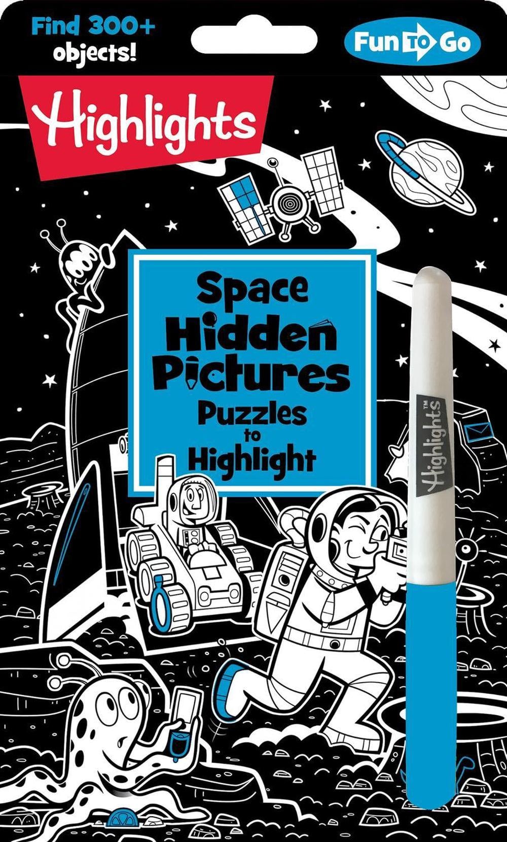Space Hidden Pictures Puzzles to Highlight by Highlights - ISBN: 9781644724545
