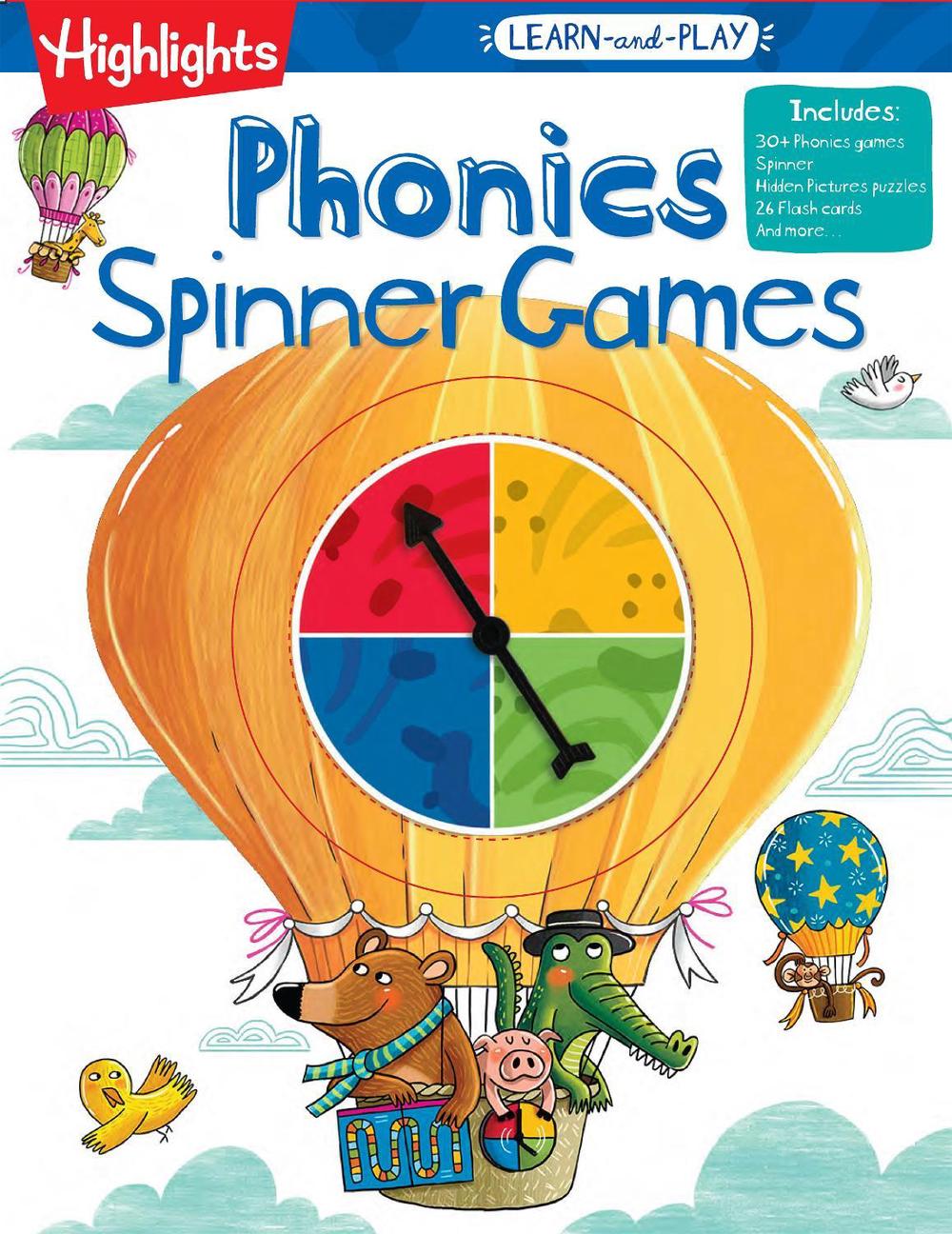 Highlights Learn-and-Play Phonics Spinner Games by Highlights Learning - ISBN: 9781644728338