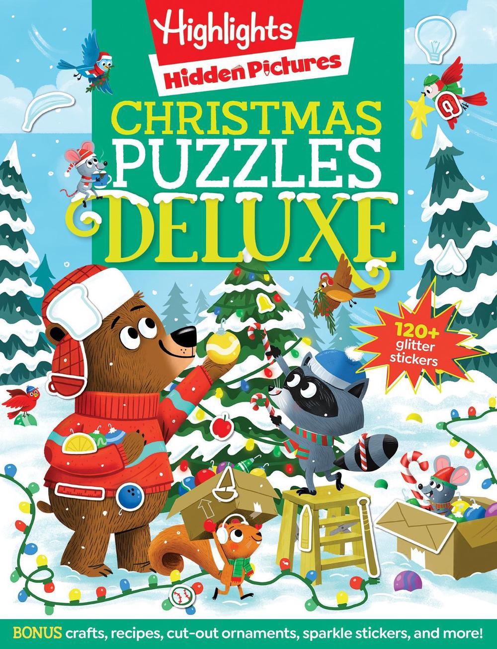 Christmas Puzzles Deluxe by Highlights - ISBN: 9781644728413