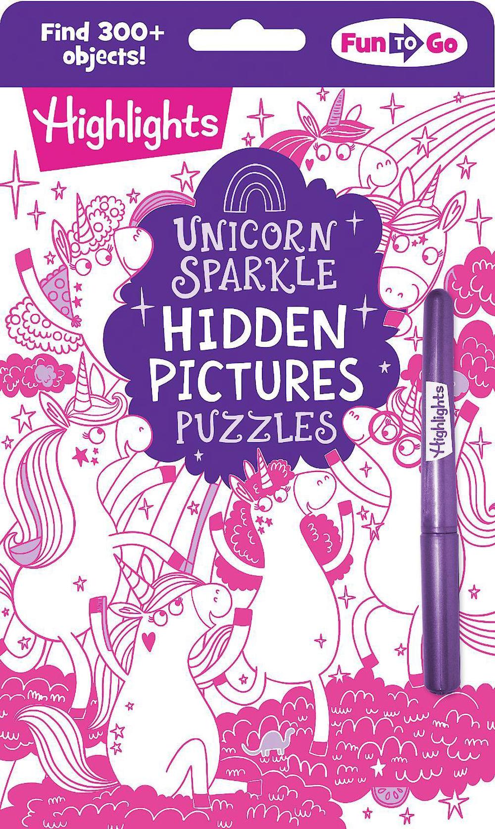 Unicorn Sparkle Hidden Pictures Puzzles by Highlights - ISBN: 9781644728444