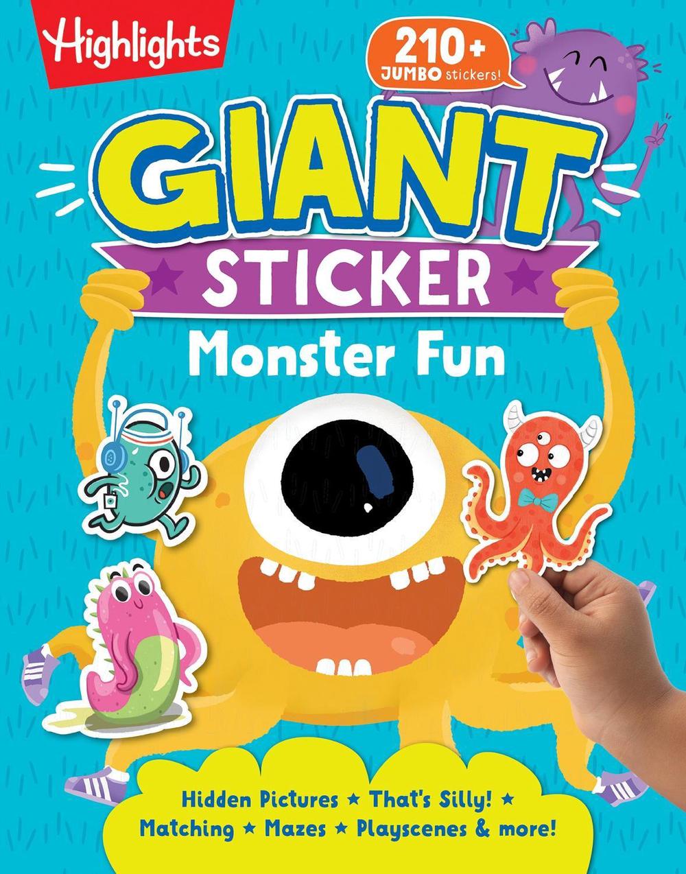 Giant Sticker Monster Fun by Highlights - ISBN: 9781644728956