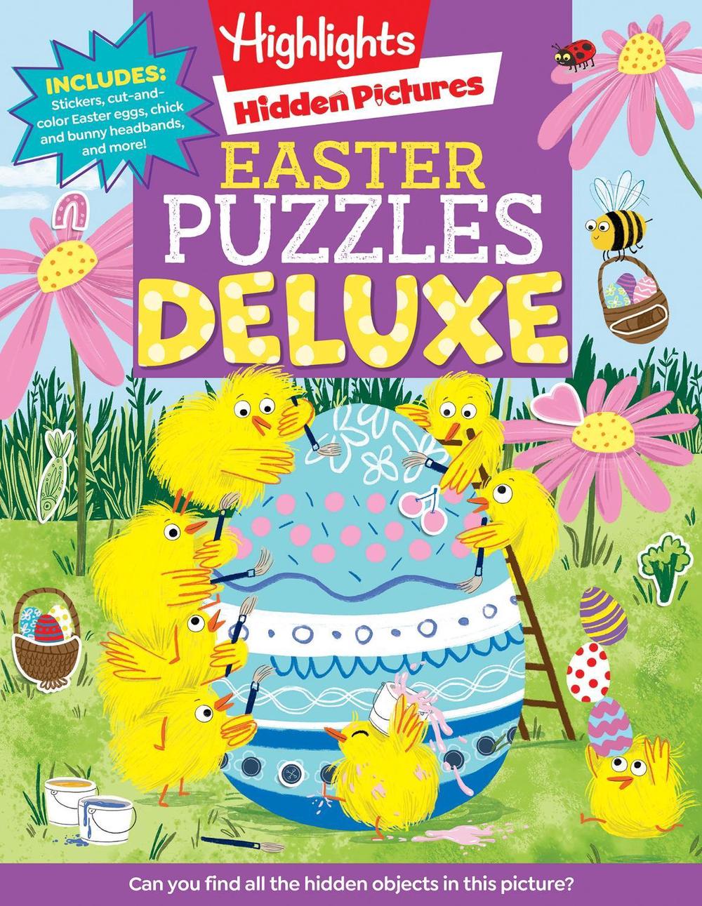 Easter Puzzles Deluxe by Highlights - ISBN: 9781644729144