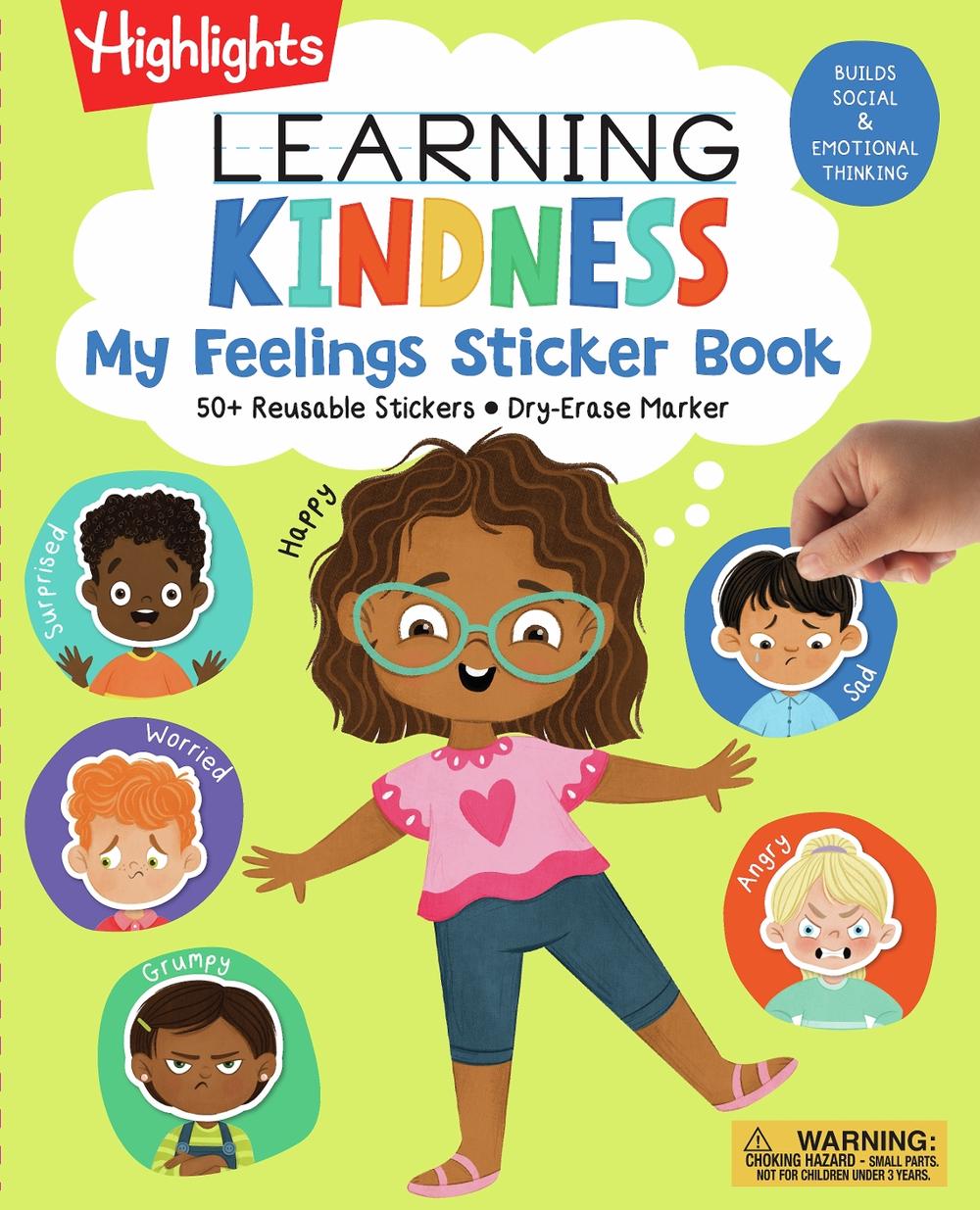 Learning Kindness My Feelings Sticker Book by Highlights - ISBN: 9781644729267