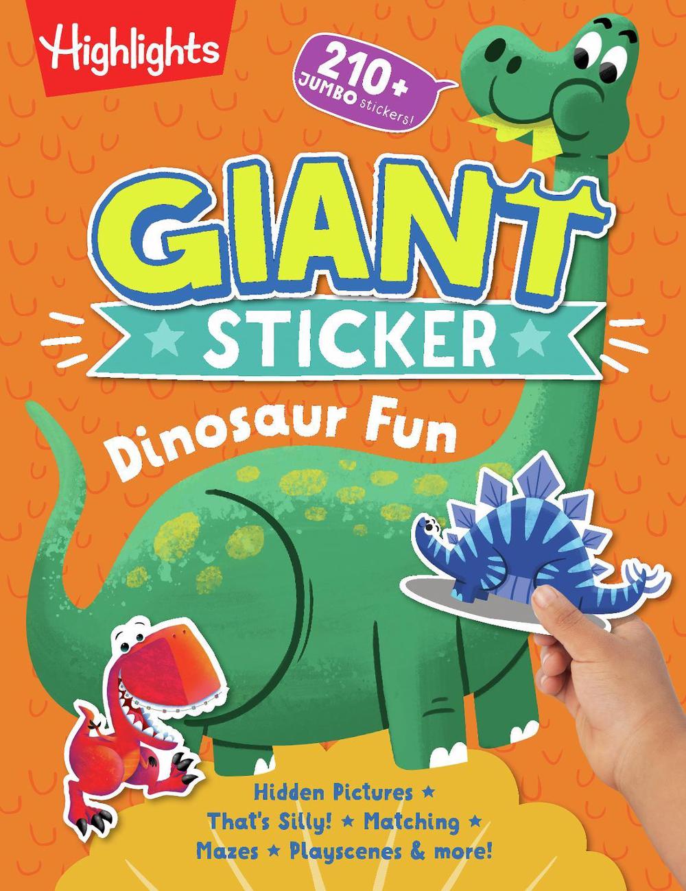 Giant Sticker Dinosaur Fun by Highlights - ISBN: 9781644729298