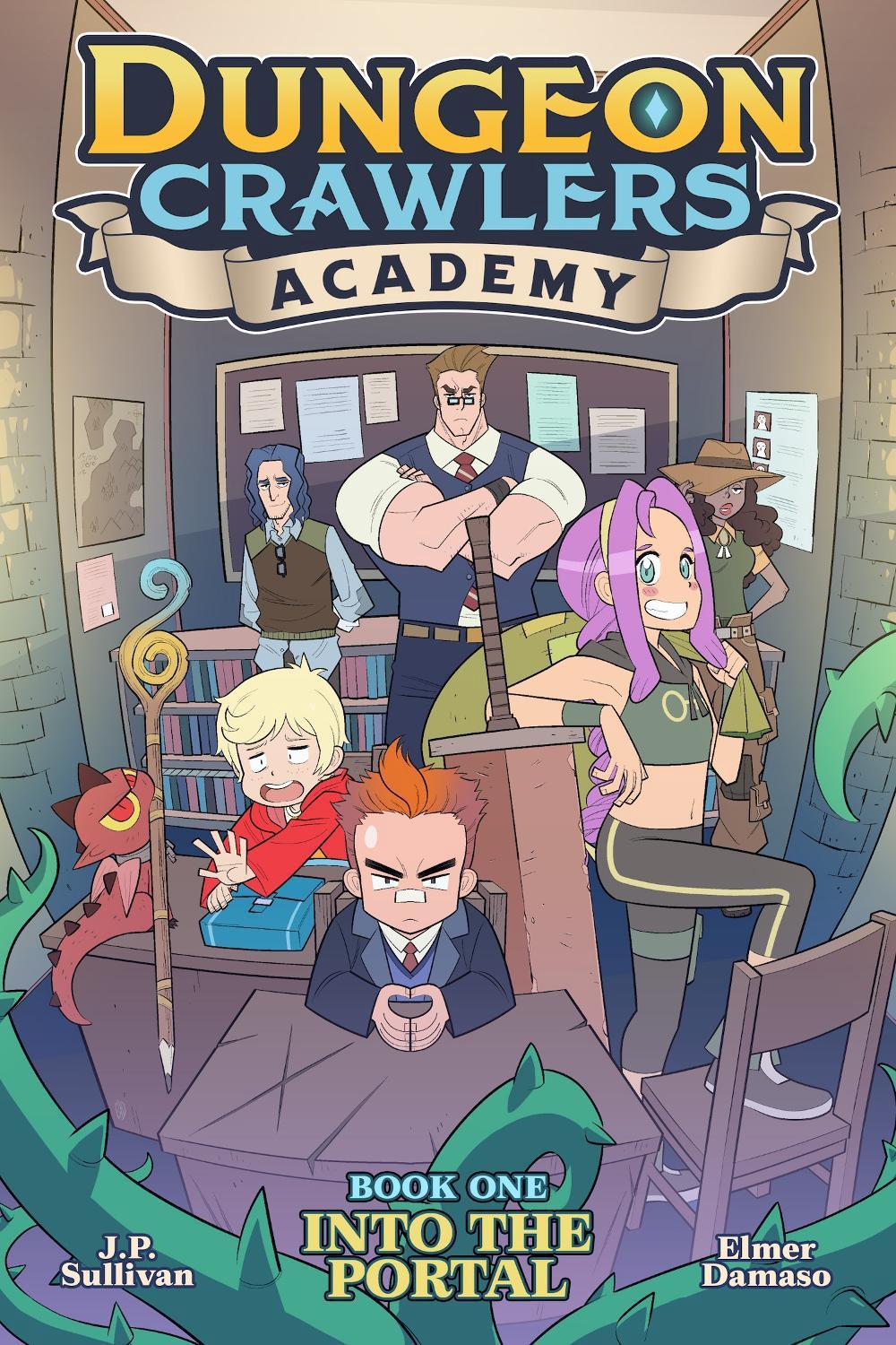 Dungeon Crawlers Academy Book 1: Into the Portal by J.P. Sullivan - ISBN: 9781645059783