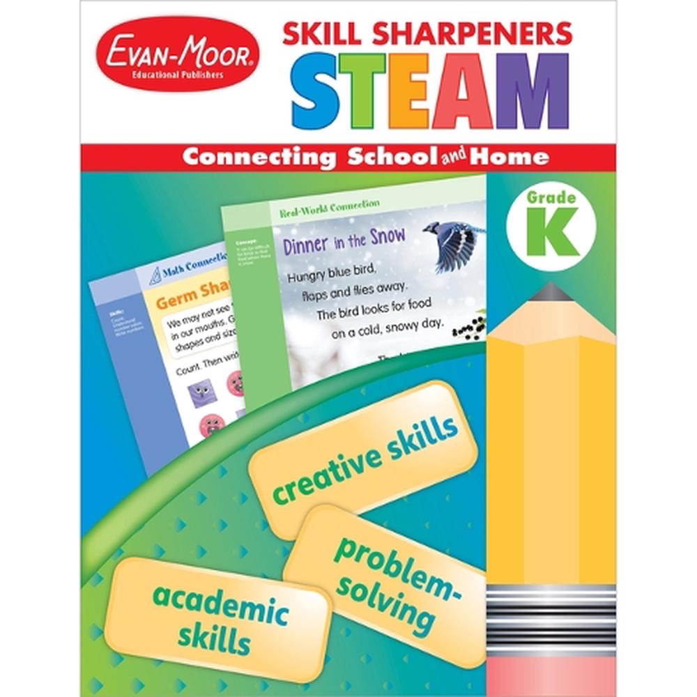 Skill Sharpeners: Steam, Grade K, 9781645140795