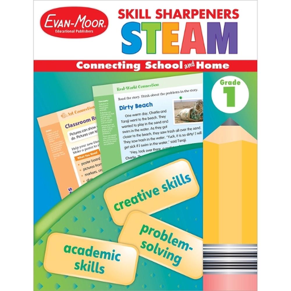 Skill Sharpeners: Steam, Grade 1, 9781645140801