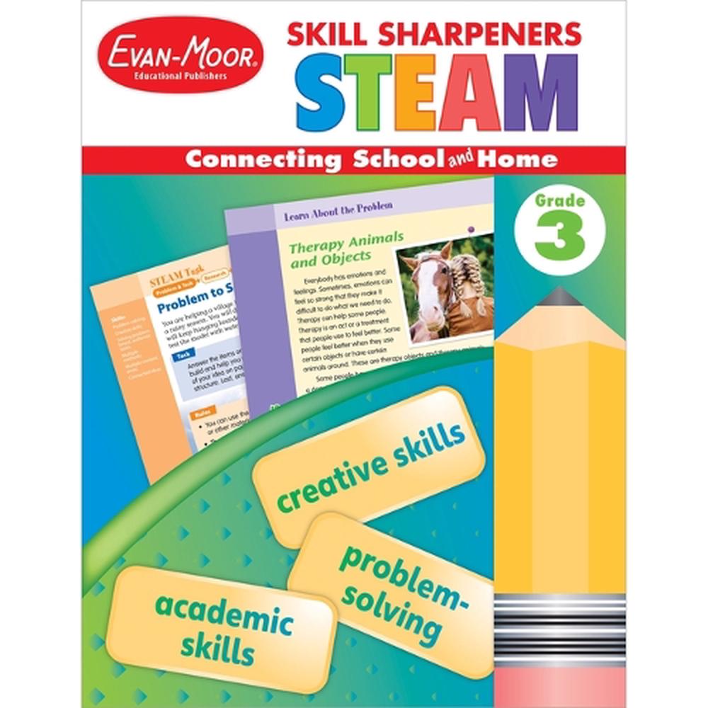 Skill Sharpeners: Steam, Grade 3, 9781645140825
