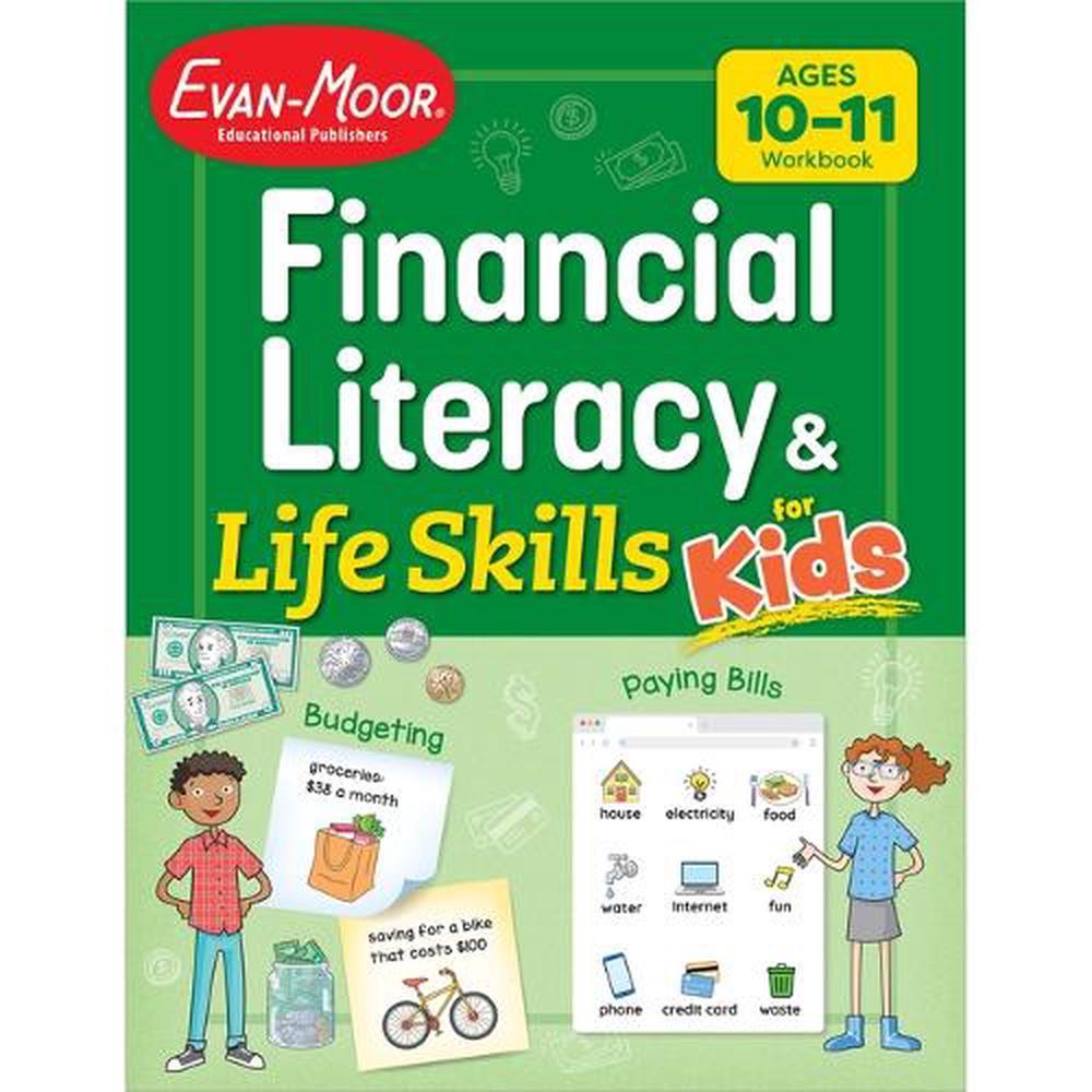 Financial Literacy and Life Skills for Kids, Ages 10-11, 9781645144236